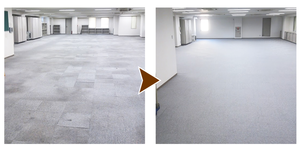 オフィスのフロアー リフォーム オフィスのフロアー リフォーム