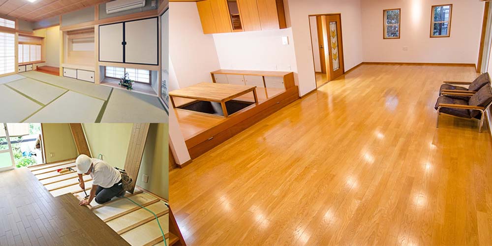 壁紙・畳・フローリング・床リフォーム 壁紙・畳・フローリング・床リフォーム